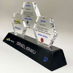 בסיסי עץ מעוצבים למגיני הוקרה